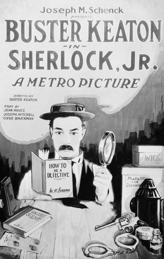  Шерлок младший смотреть онлайн (1924) 